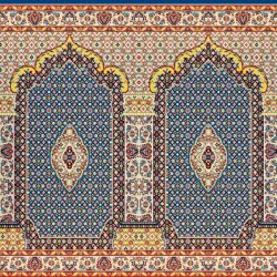 سجاده فرش محراب نقش(مدل ریز ماهی)