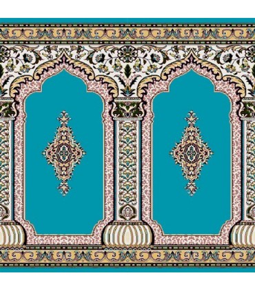 سجاده فرش محراب نقش(مدل یاسین)