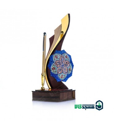 تندیس جاقلمی معلم میناکاری