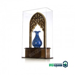 تندیس محرابی گلدان میناکاری