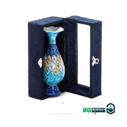 گلدان میناکاری باکس مخمل