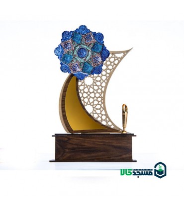 تندیس میناکاری مشبک دارای جا قلمی