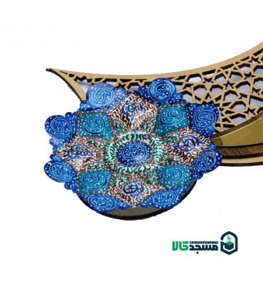 تندیس میناکاری مشبک دارای جا قلمی