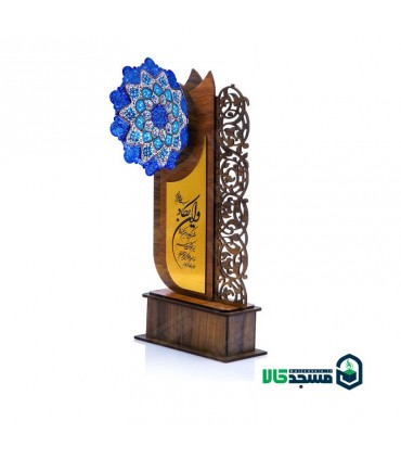 تندیس تبلیغاتی میناکاری طرح و ان یکاد