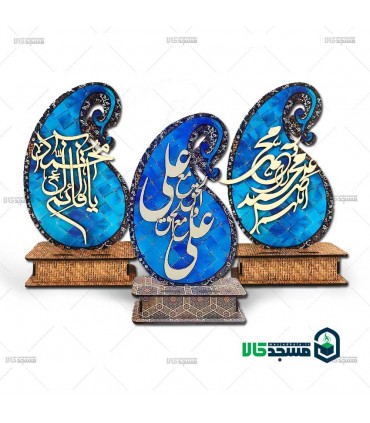 تندیس رومیزی طرح بته جقه