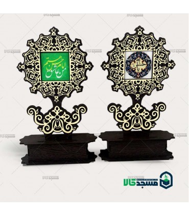 تندیس رومیزی کاشی طرح گل