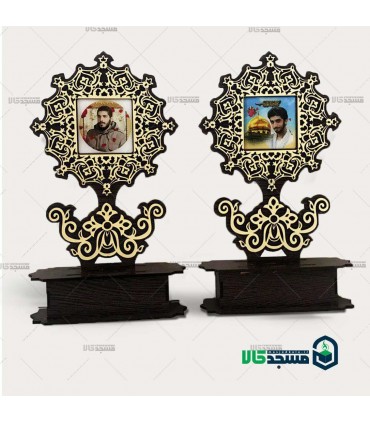 تندیس رومیزی کاشی طرح گل