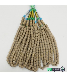 تسبیح تربت فیروزه ای (33دانه)