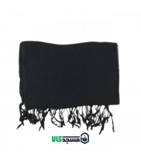 شال مشکی ساده