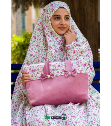 ست حجاب جشن تکلیف مدل ثنا مخمل