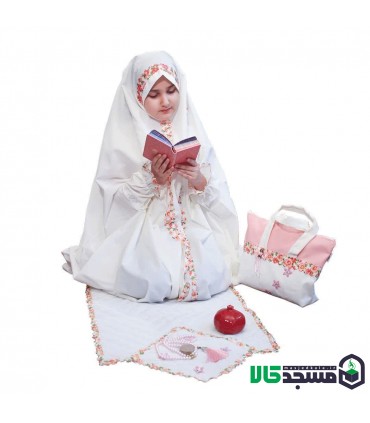 ست حجاب جشن تکلیف (مدل بهاره)