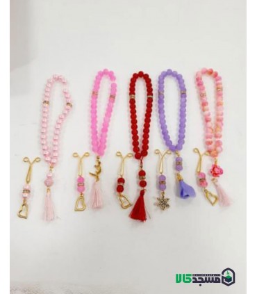 ست تسبیح و گیره حجاب مدل ستایش