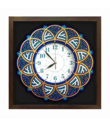 لوح نقش برجسته و ساعت طرح علی علیه السلام