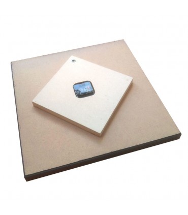 لوح نقش برجسته و ساعت طرح علی علیه السلام