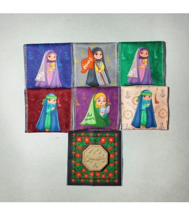 جانماز مخمل دوتیکه عزیزم حسین