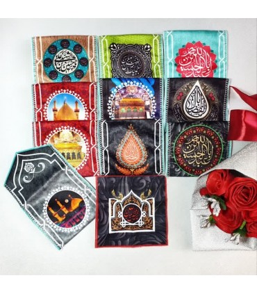 جانماز های دوتیکه مخمل طرح های حسینی