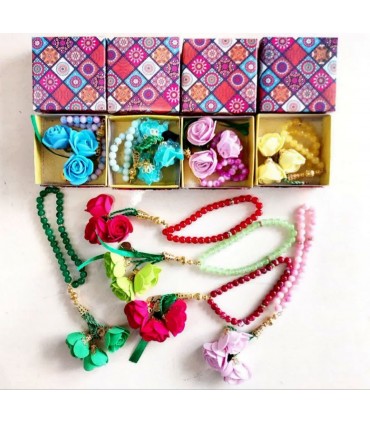 تسبیح سه گل طرح سنگ