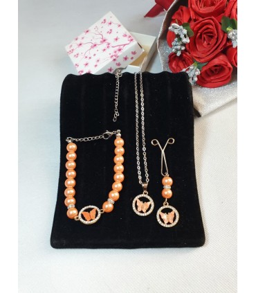 ست سه تیکه پروانه ای