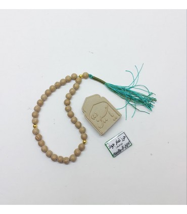 پک طلقی مهر و تسبیح و حرز امام جواد