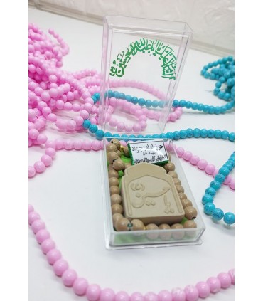 پک طلقی مهر و تسبیح و حرز امام جواد