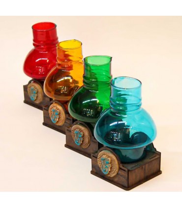 فانوس نقش برجسته سفال