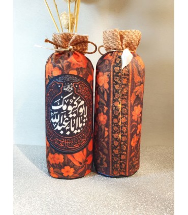 گلدان حسینی مخمل پوش پایه بلند