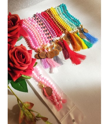 تسبيح مرواریدی ریشه دار