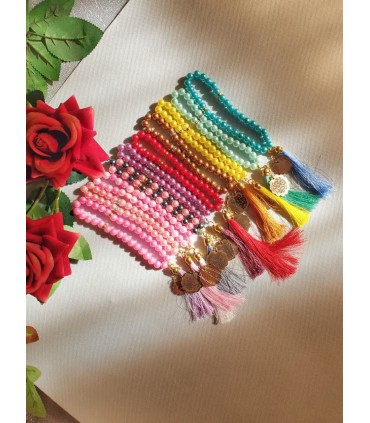 تسبيح مرواریدی ریشه دار