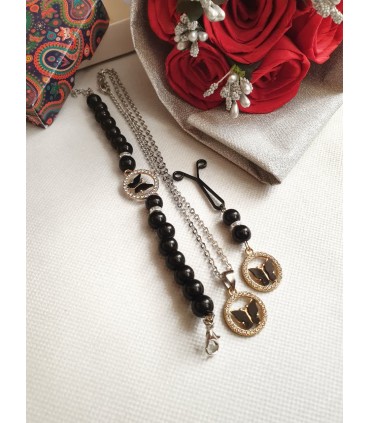 ست سه تیکه پروانه ای