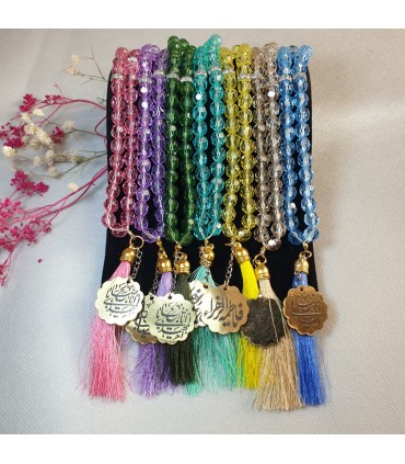 تسبیح کریستالی مولتی دار