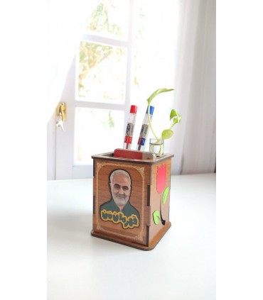 جاقلمی رومیزی سه‌کاره