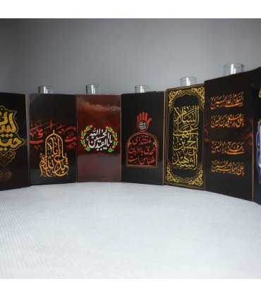 گلدان چوبی طرح‌دار