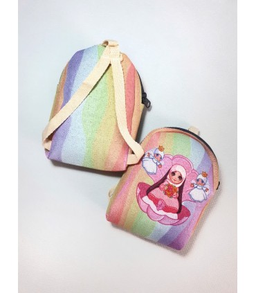 کیف هندزفری  کودکانه طرح کوله