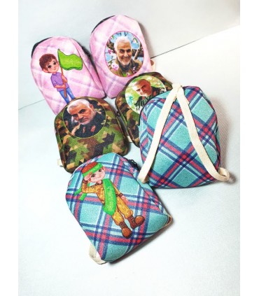 کیف هندزفری  کودکانه طرح کوله