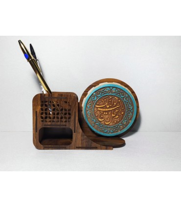 جاخودکاری جاکارتی سفالی نقش‌برجسته