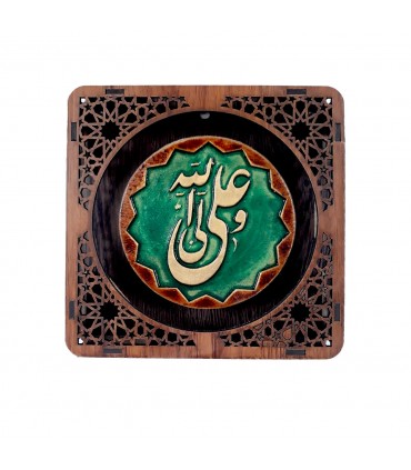 قاب نقش‌برجسته سفال 13×13