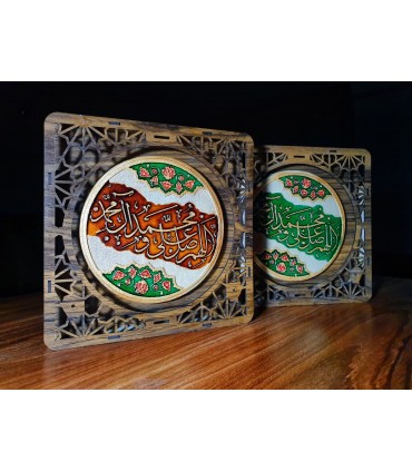 تابلو نقش‌برجسته سفال مشبک