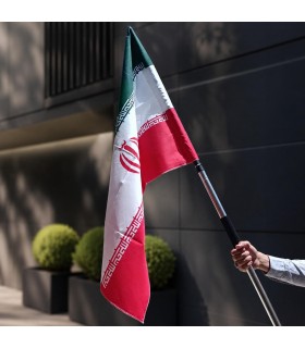 دسته پرچم استیل اربعین 3 متری