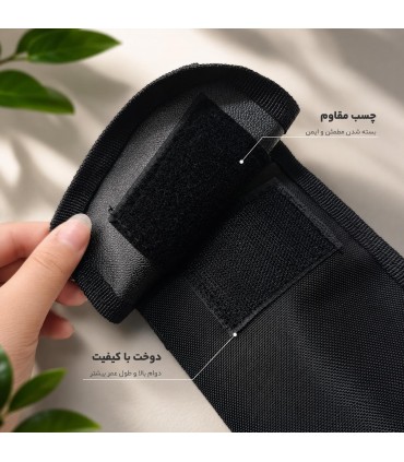 دسته پرچم استیل اربعین 3 متری