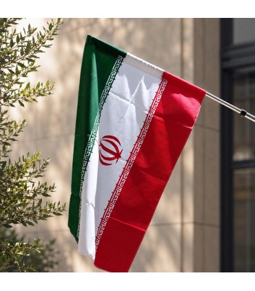 دسته پرچم استیل اربعین 3 متری