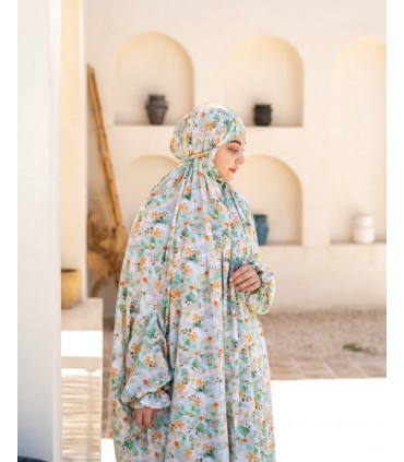 چادر رنگی آستین دار زنانه