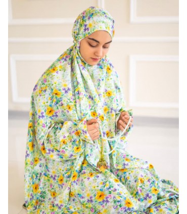 چادر رنگی آستین دار زنانه